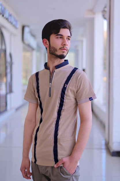 Vintage Zip-Polo