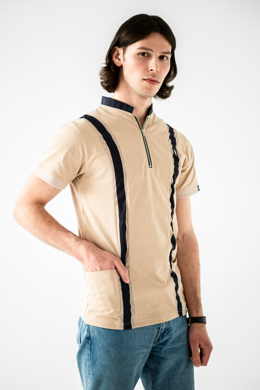 Vintage Zip-Polo